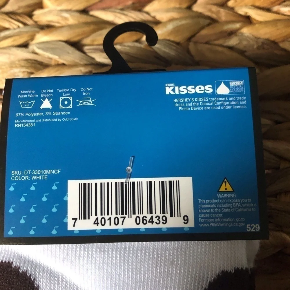 Hershey’s Kisses crew socks
